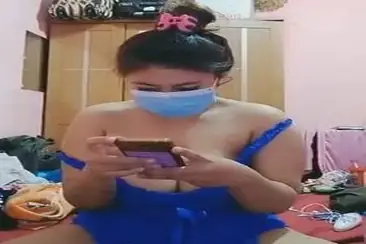 Siaran Privat Streamer Anggun Di Kamar