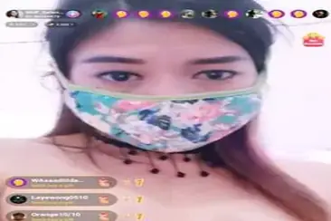 Streamer Selena Live Bigo Pamer Memek Becek